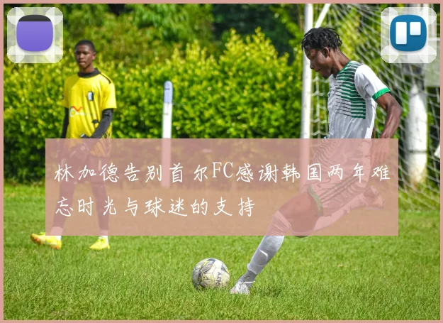 林加德告别首尔FC感谢韩国两年难忘时光与球迷的支持